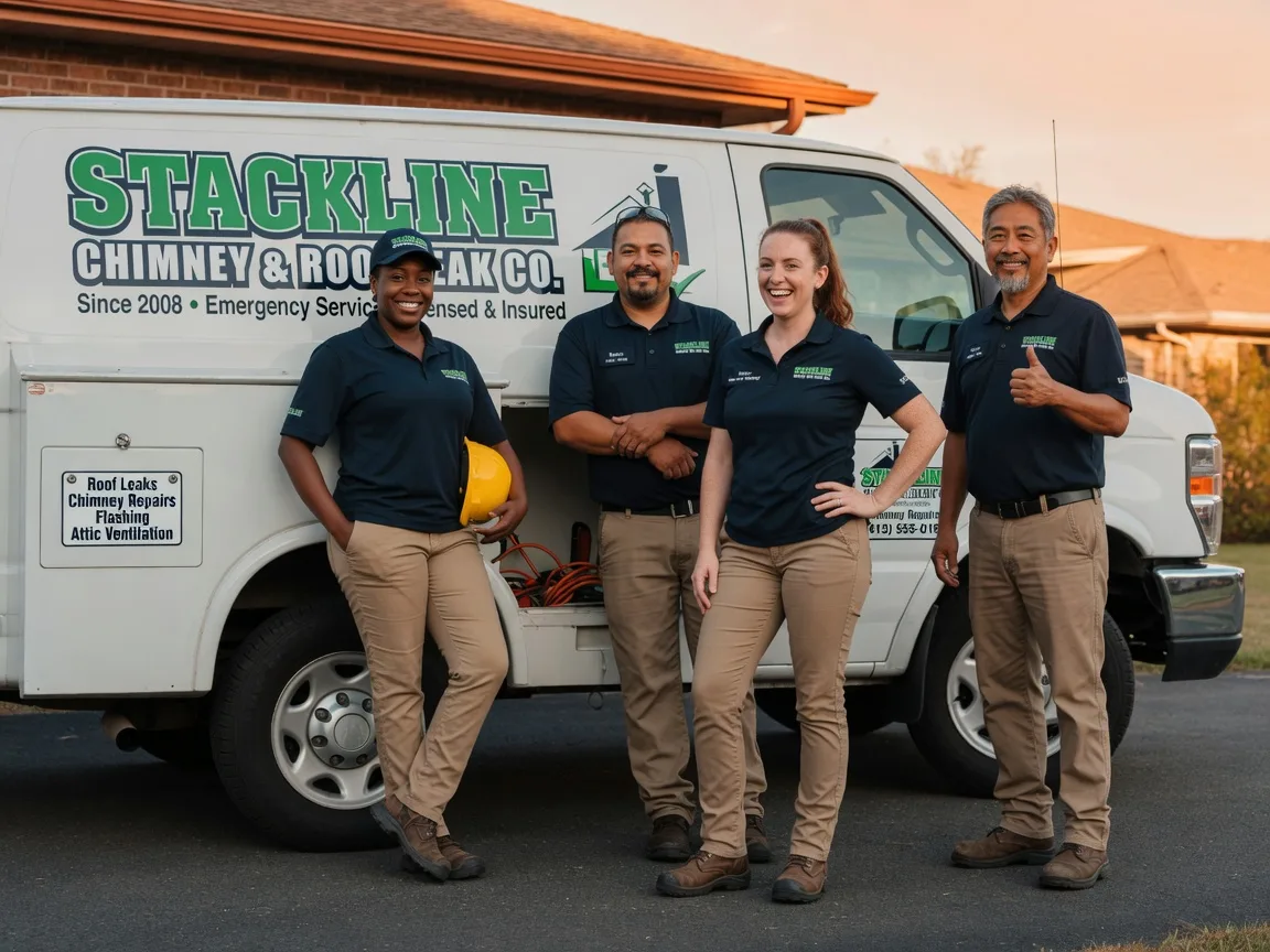 Chimney flashing repair company in Akron, NY
